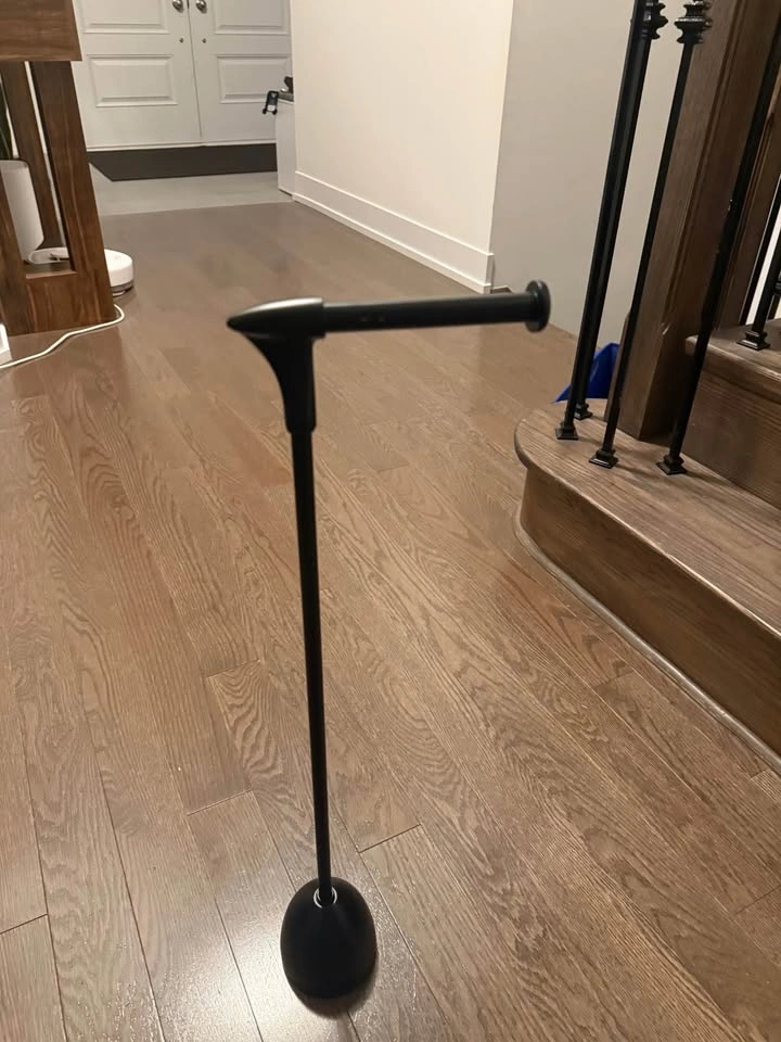 Black Freestanding Toilet Paper Holder - photo 2