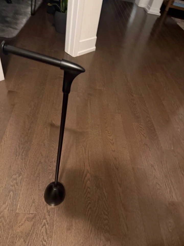 Black Freestanding Toilet Paper Holder - photo 3