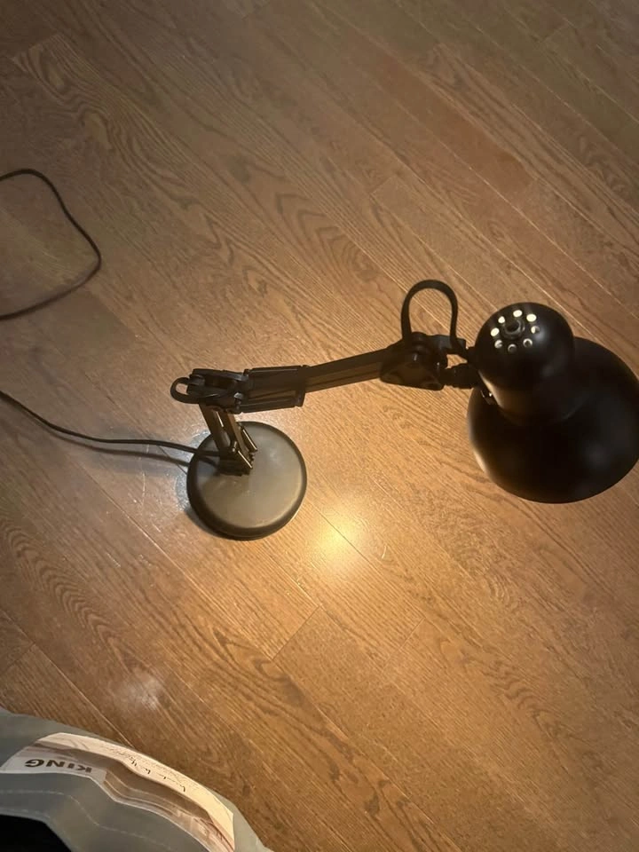 Black Adjustable Desk Lamp – $20 - photo 2