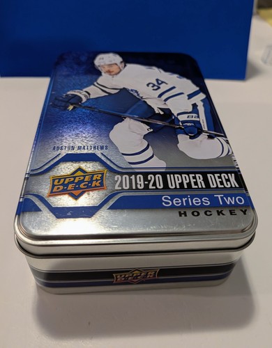 Auston Matthews 2019-20 Upper Deck Series 2 Hockey Empty Tin