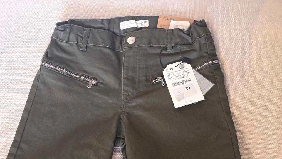 Zara Girls Skinny Pants Size 11/12 - photo 3