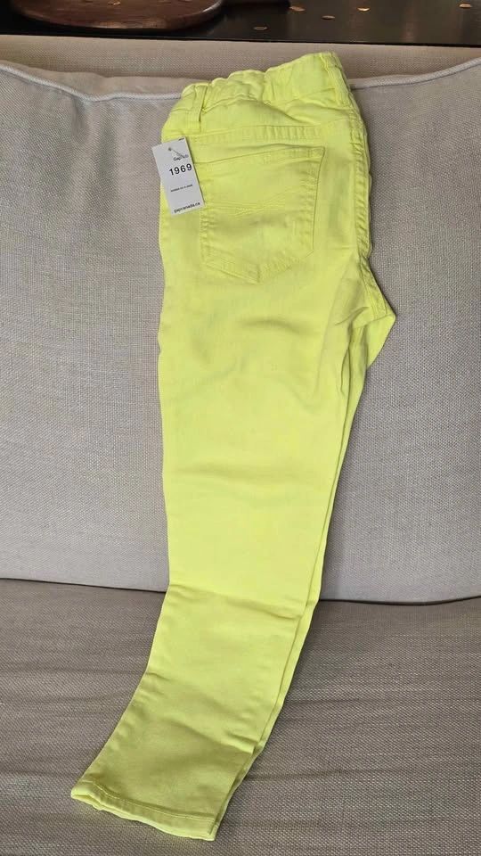 GapKids 1969 Neon Yellow Jeans Size 8 - photo 2