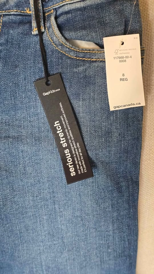 GapKids 1969 Serious Stretch Jeans Size 8 - photo 3