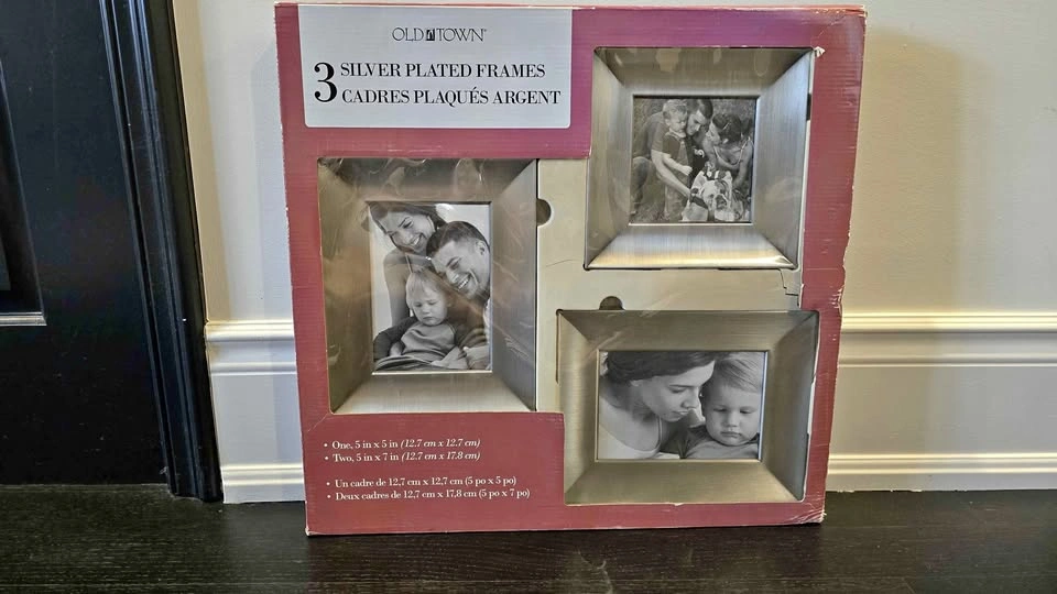 Old Town Silver Plated Frames