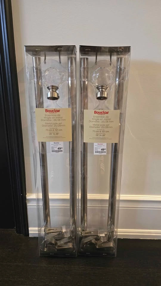 Bouclair Metal Curtain Rod Sets 28"-48" - photo 2