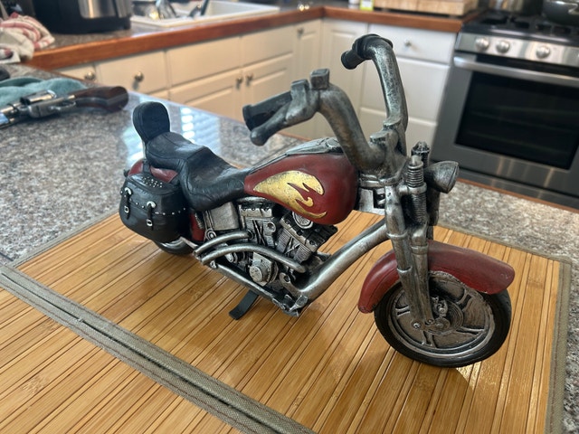 Motorcycle Model Figurine