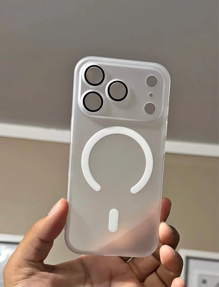 iPhone 17 PRO Slim Frosted MagSafe Case Back Cover *NEW*