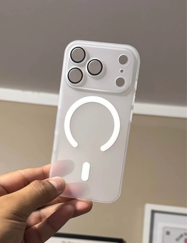 iPhone 17 PRO Slim Frosted MagSafe Case Back Cover *NEW* - photo 2