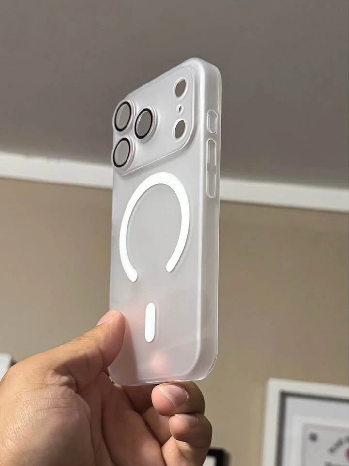 iPhone 17 PRO Slim Frosted MagSafe Case Back Cover *NEW* - photo 3