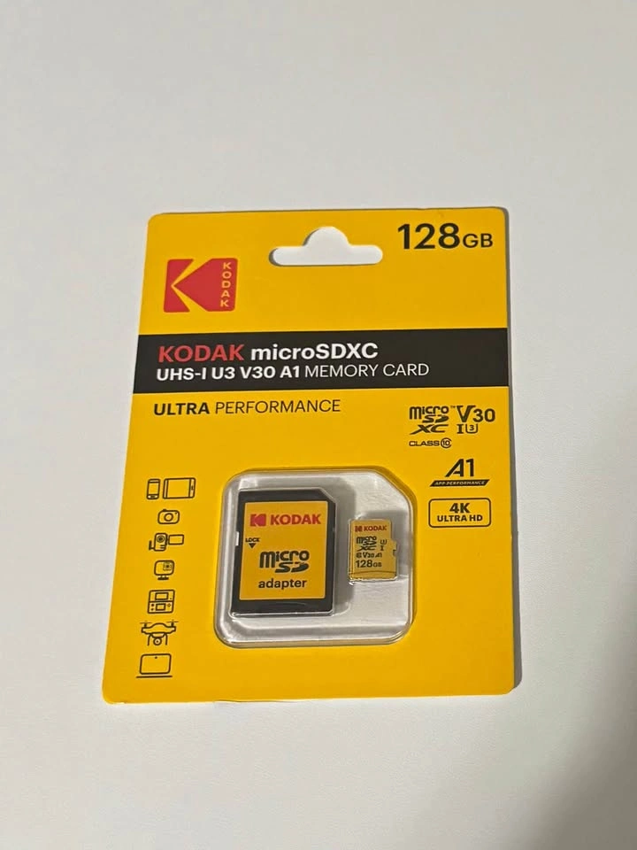 128GB Micro SD Card for Camera, Dash Cam, Security Cam *NEW*