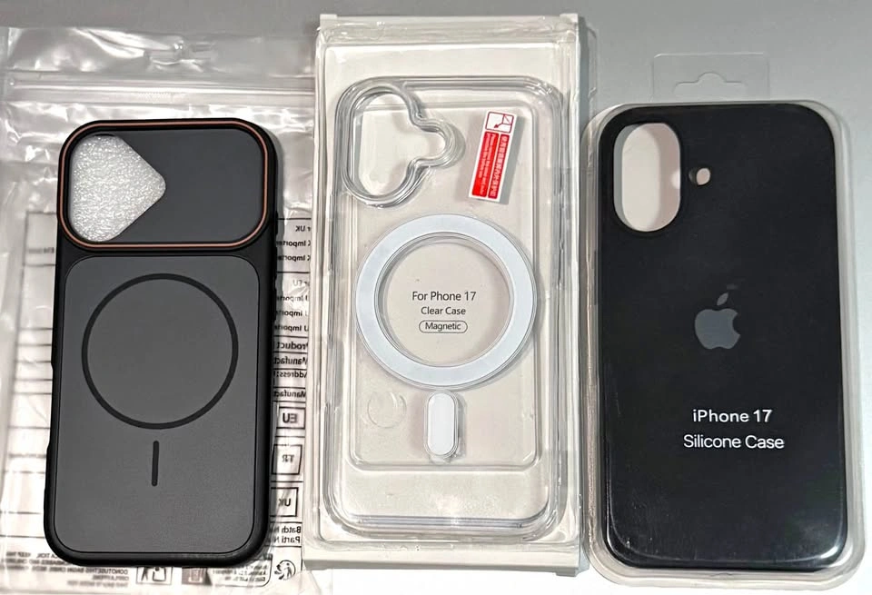 iPhone 17 Case Back Cover NEW black silicone $10-$15 each