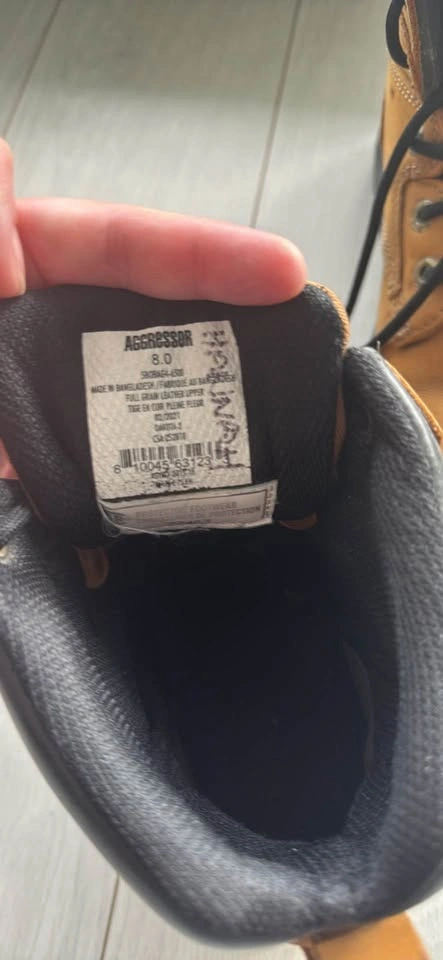 Steel toe work boots - photo 3