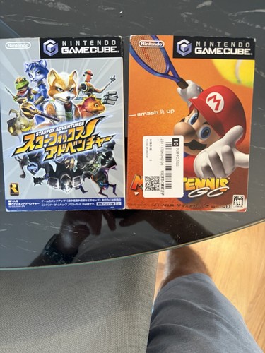 Nintendo GameCube Game Lot Japanese Star Fox Adventures + Mario