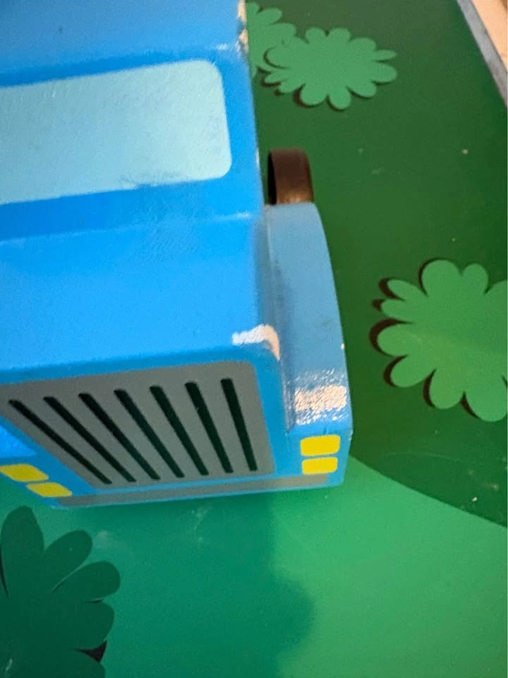 Melissa & Doug Wooden Mega Race Car Carrier (4cars) - photo 2