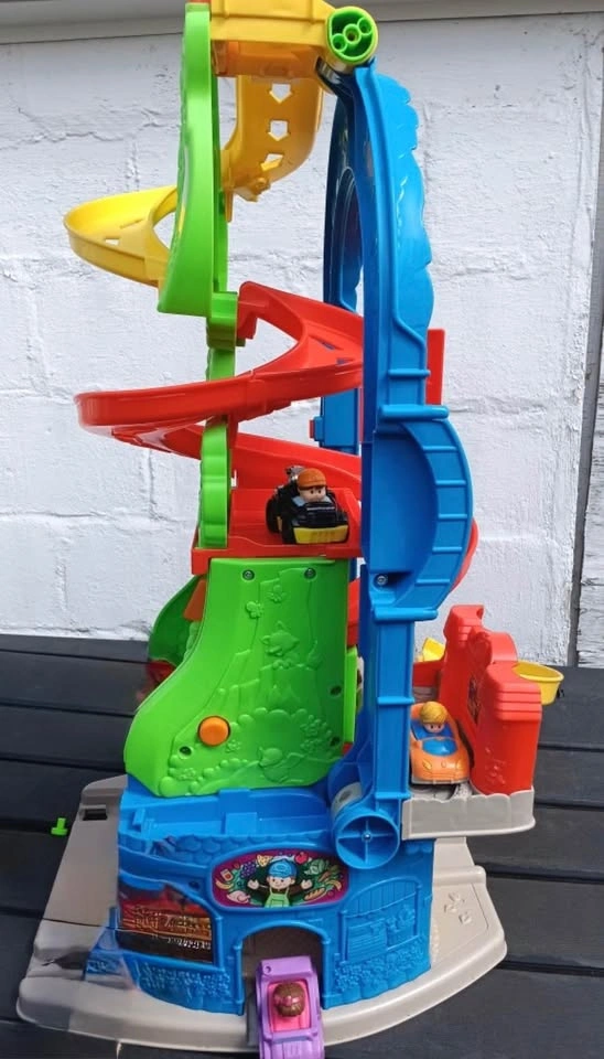 Fisher-Price Little People Sit 'n Stand Skyway 2-in-1 Race Track - photo 4