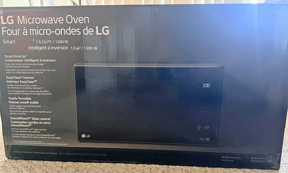 LG Smart Inverter Microwave Oven