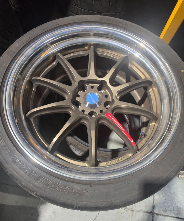 Work Wheels ZR10 2p Bronze Rims - photo 3