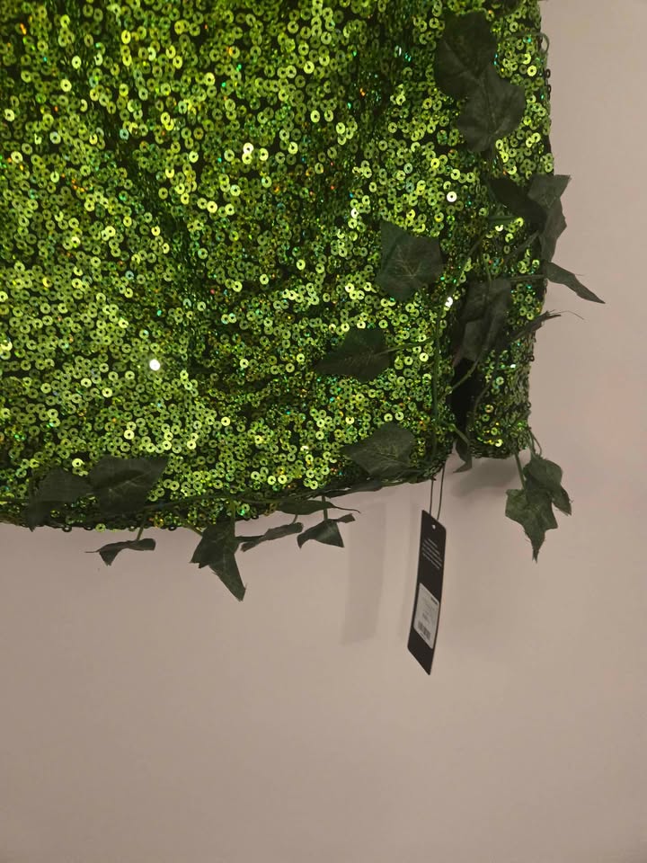 Green Sequin Poison Ivy Costume - photo 5