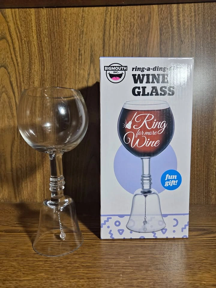 Ring for More Wine Glass