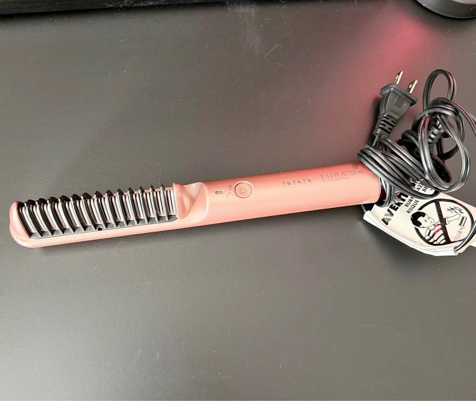 lura hair straightener brush