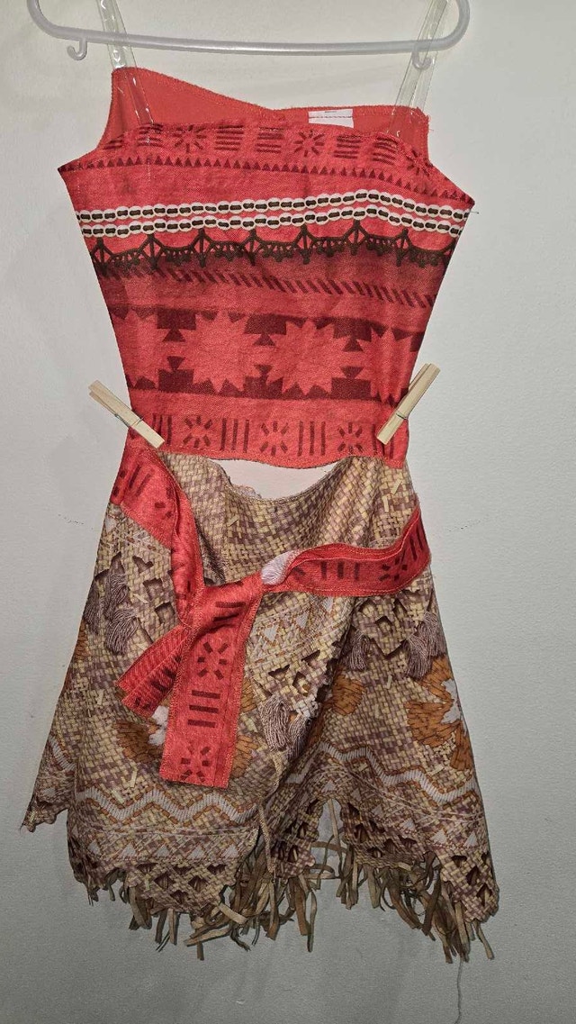 Disney Moana Costume Size 4-6