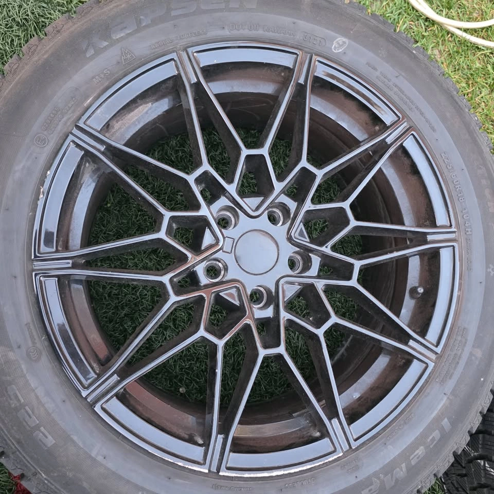 225/60/18 Kapsen Winter Tires with 5x112 Alloy Rims & TPMS - photo 2