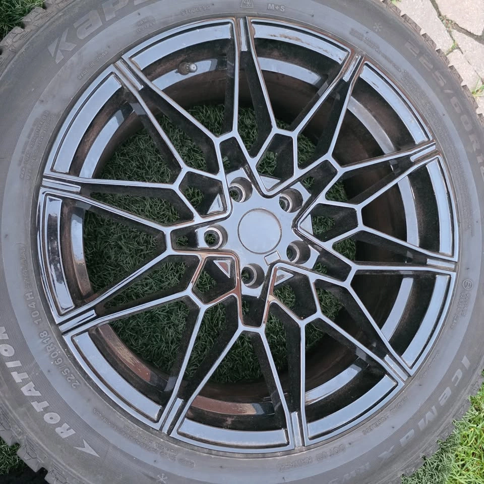 225/60/18 Kapsen Winter Tires with 5x112 Alloy Rims & TPMS - photo 5
