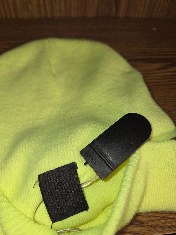 Neon Yellow Toque with Light - photo 2