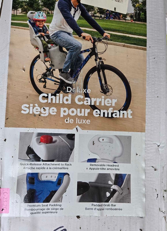 Schwinn Deluxe bike Child Carrier - photo 3