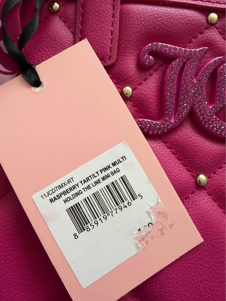 Juicy Couture Raspberry Tart Mini Bag– New with Tags - photo 3