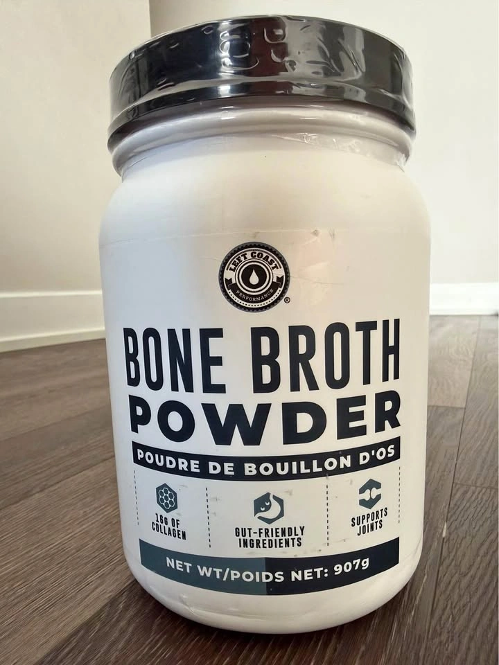 Left Coast Bone Broth Powder 907g – New Sealed
