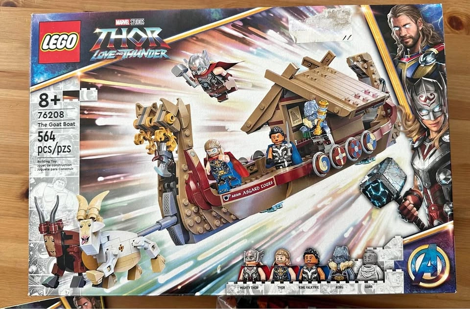 LEGO Marvel The Goat Boat 76208 – Like New Condition