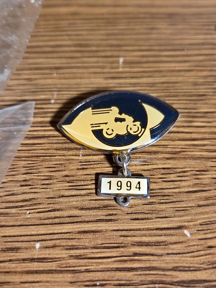 50¢ Ride for Sight Novelty Pins