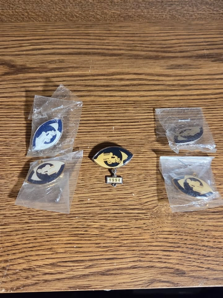 50¢ Ride for Sight Novelty Pins - photo 2