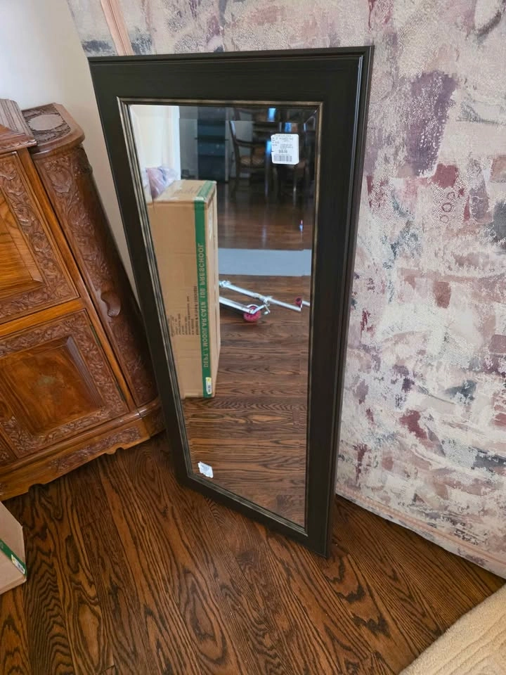 NEW Full Length Framed Mirror 41" X 19" - photo 2