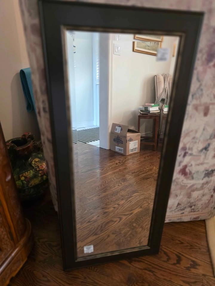 NEW Full Length Framed Mirror 41" X 19" - photo 5