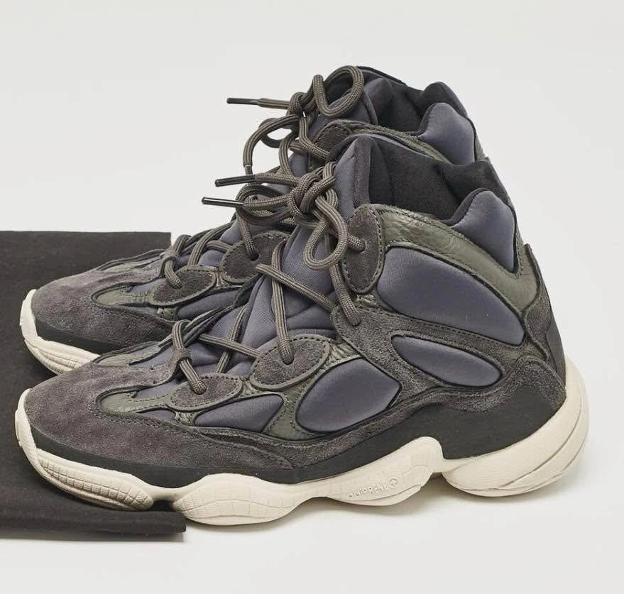Authentic Adidas Yeezy 500 High Slate Size Men’s 7 1/2 - photo 2