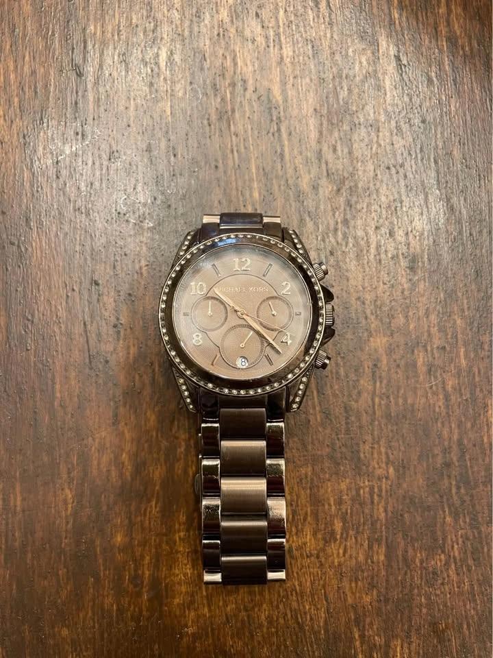 Michael Kors chocolate brown womens watch - photo 2