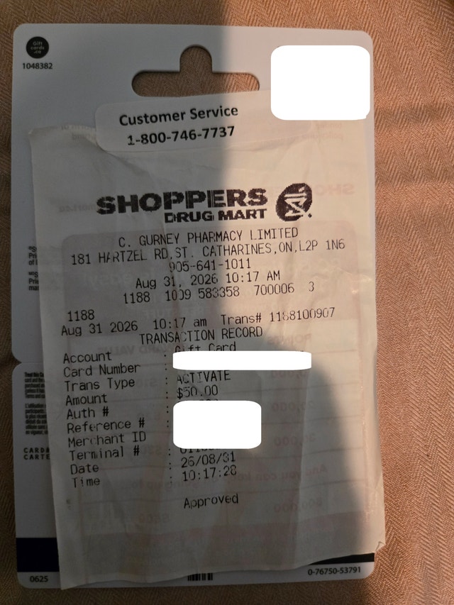 $50 Ultimate Dining Card Gift Card – Unused / Activated - photo 2