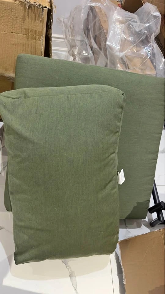 New Northcape International Sunbrella Outdoor Cushions in Green