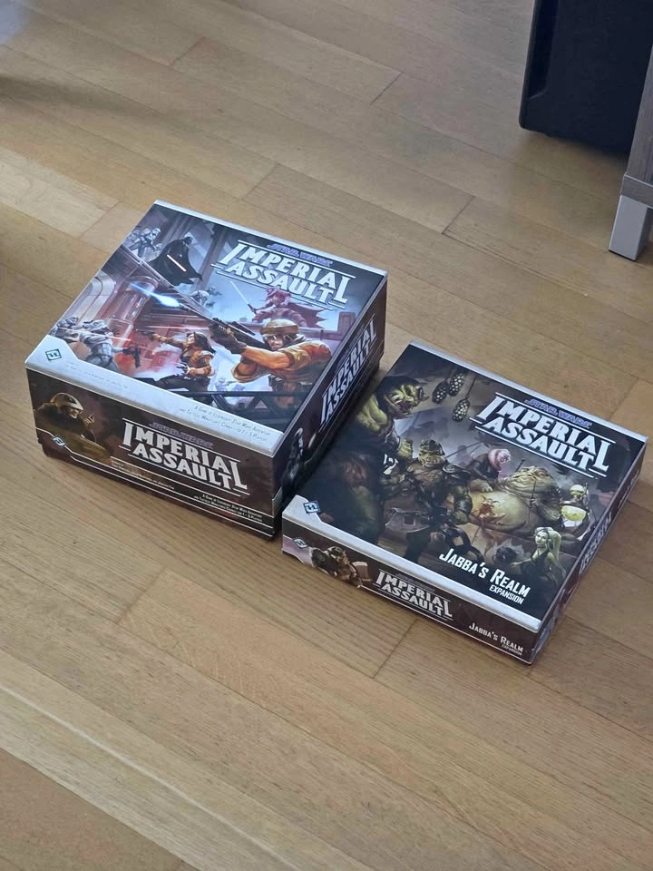 Star Wars Imperial Assault + Jabbas Realm + 3D printed inserts