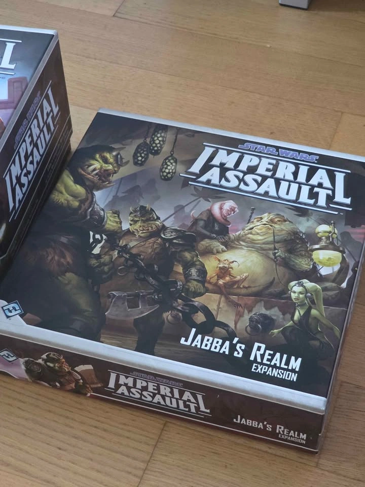 Star Wars Imperial Assault + Jabbas Realm + 3D printed inserts - photo 3