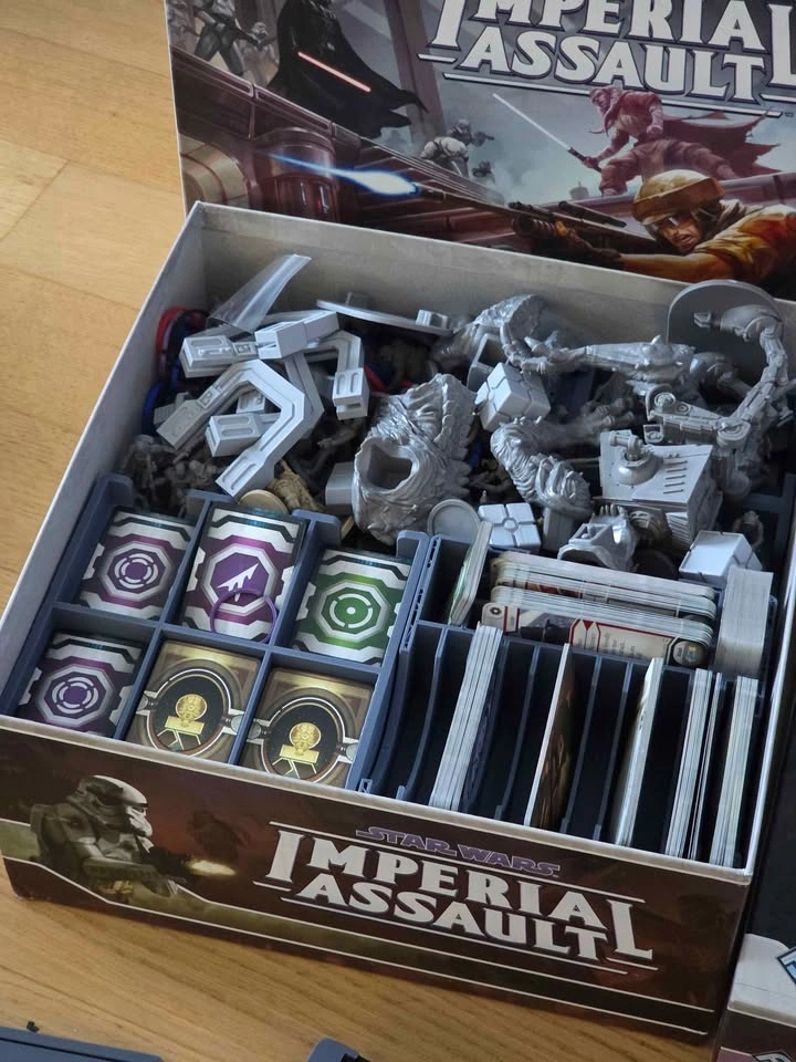 Star Wars Imperial Assault + Jabbas Realm + 3D printed inserts - photo 4