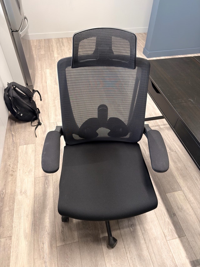 IKEA ALEX Desk and Ergonomic Office Chair - photo 3