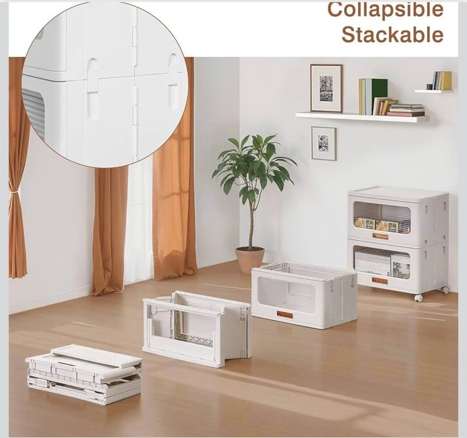 Storage Cabinet with Drawer and Stackable Bins - photo 5