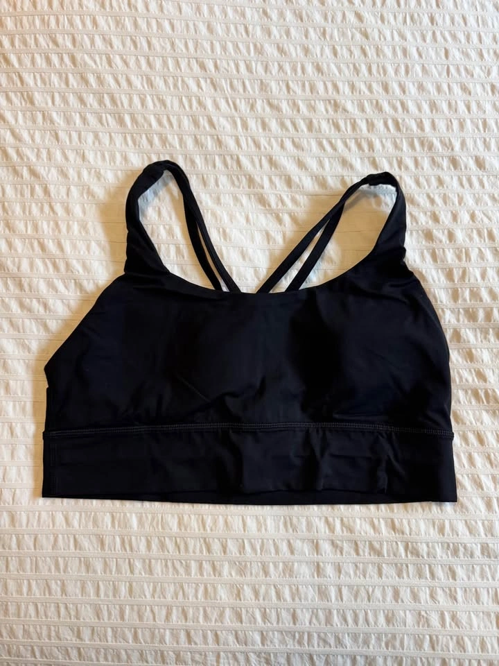 Lululemon energy longline med support sports bra - size 12 - photo 2