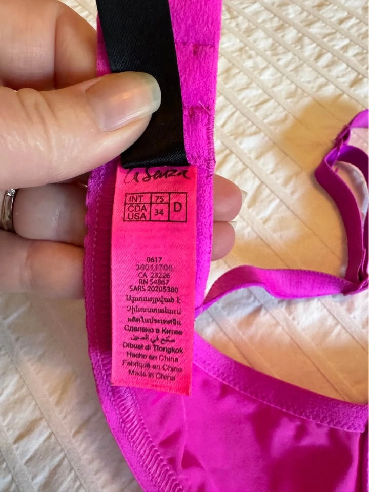 La Senza 34D Pink Bra - photo 2
