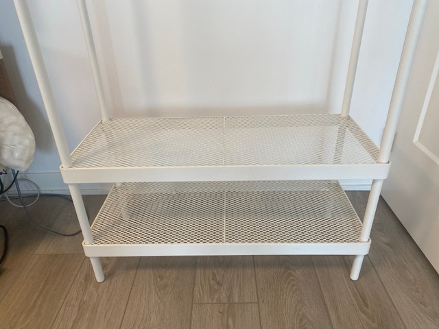 IKEA coat rack with shoe storage - photo 2