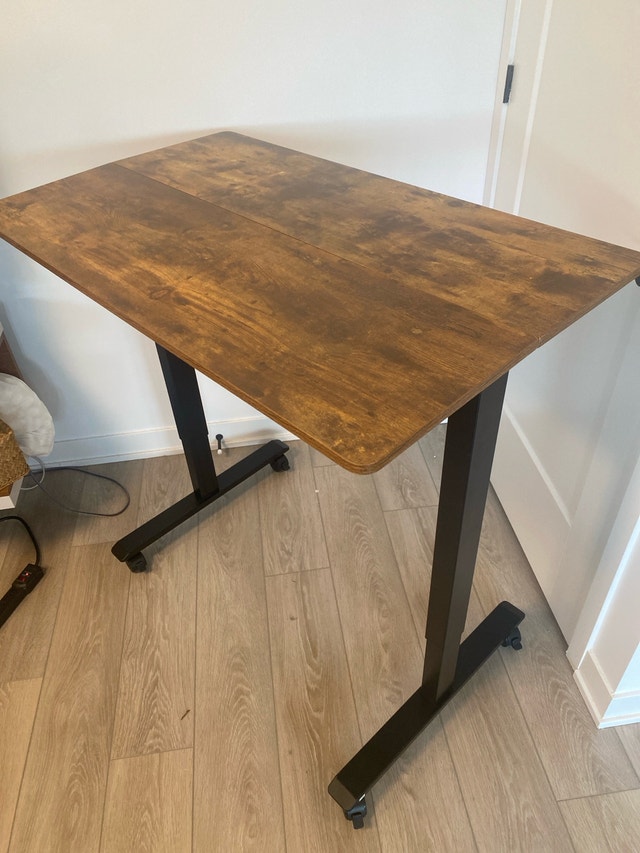 Standing Desk 100x60cm in Rustic Brown - photo 2