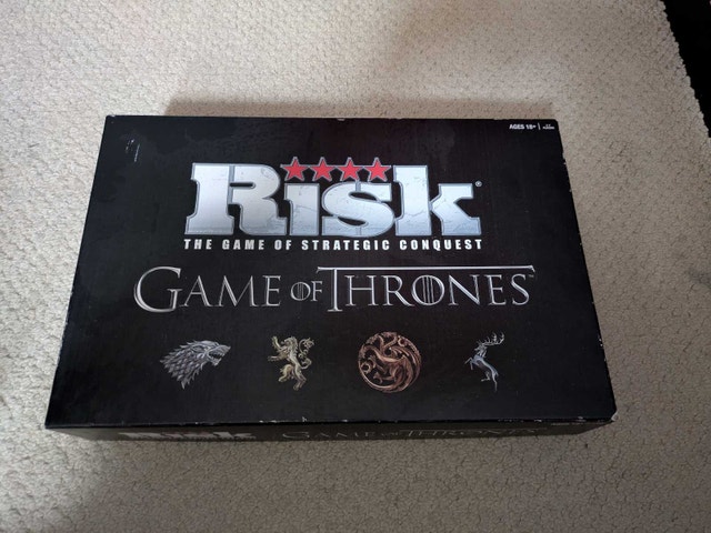 New Risk Board Game (Game of Thrones edition)